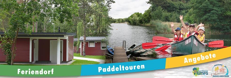 Feriendorf Am Flaemingbad Косвих Екстериор снимка